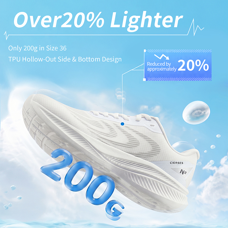 CIERSES Running Shoes Breathab - Reflective Night Running Shoes review and price