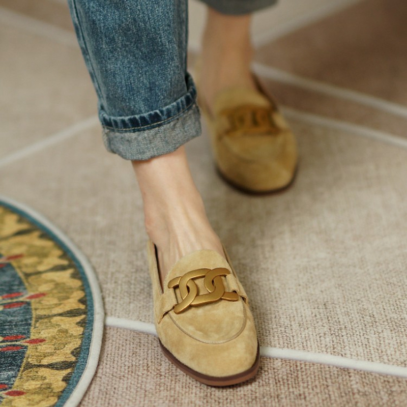 Suede Leather Women Loafers Sp - Women'S Shoes review and price
