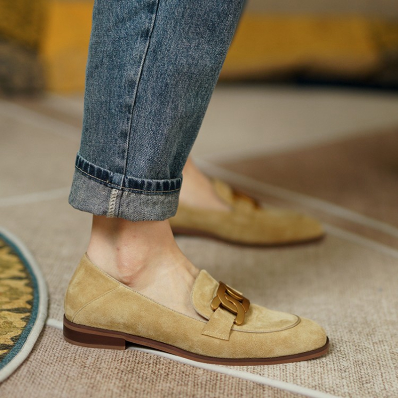 Suede Leather Women Loafers Sp - Women'S Shoes review and price