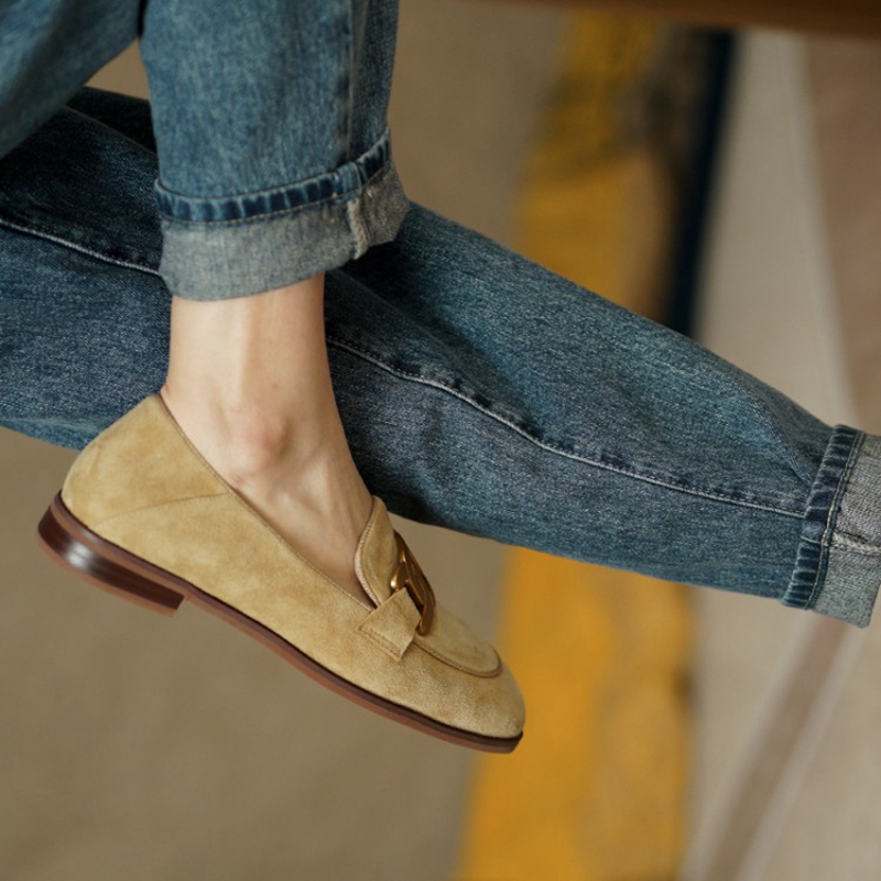 Suede Leather Women Loafers Sp - Women'S Shoes review and price