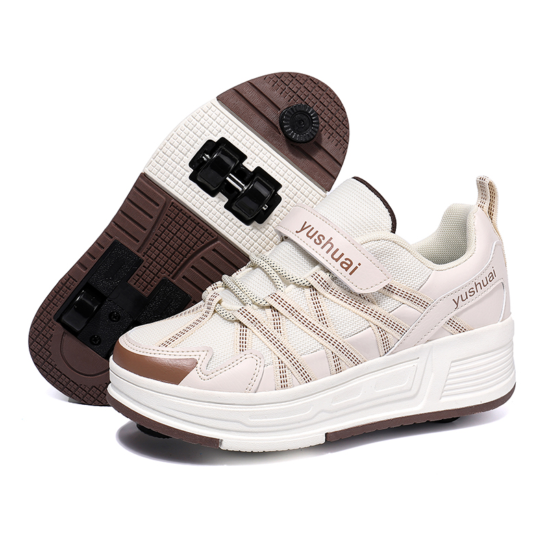 Four-Wheeled Automatic Retract - Running Shoes review and price