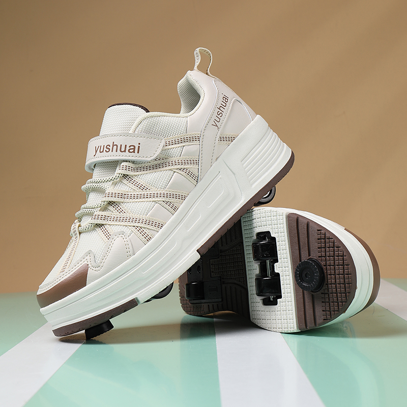 Four-Wheeled Automatic Retract - Running Shoes review and price