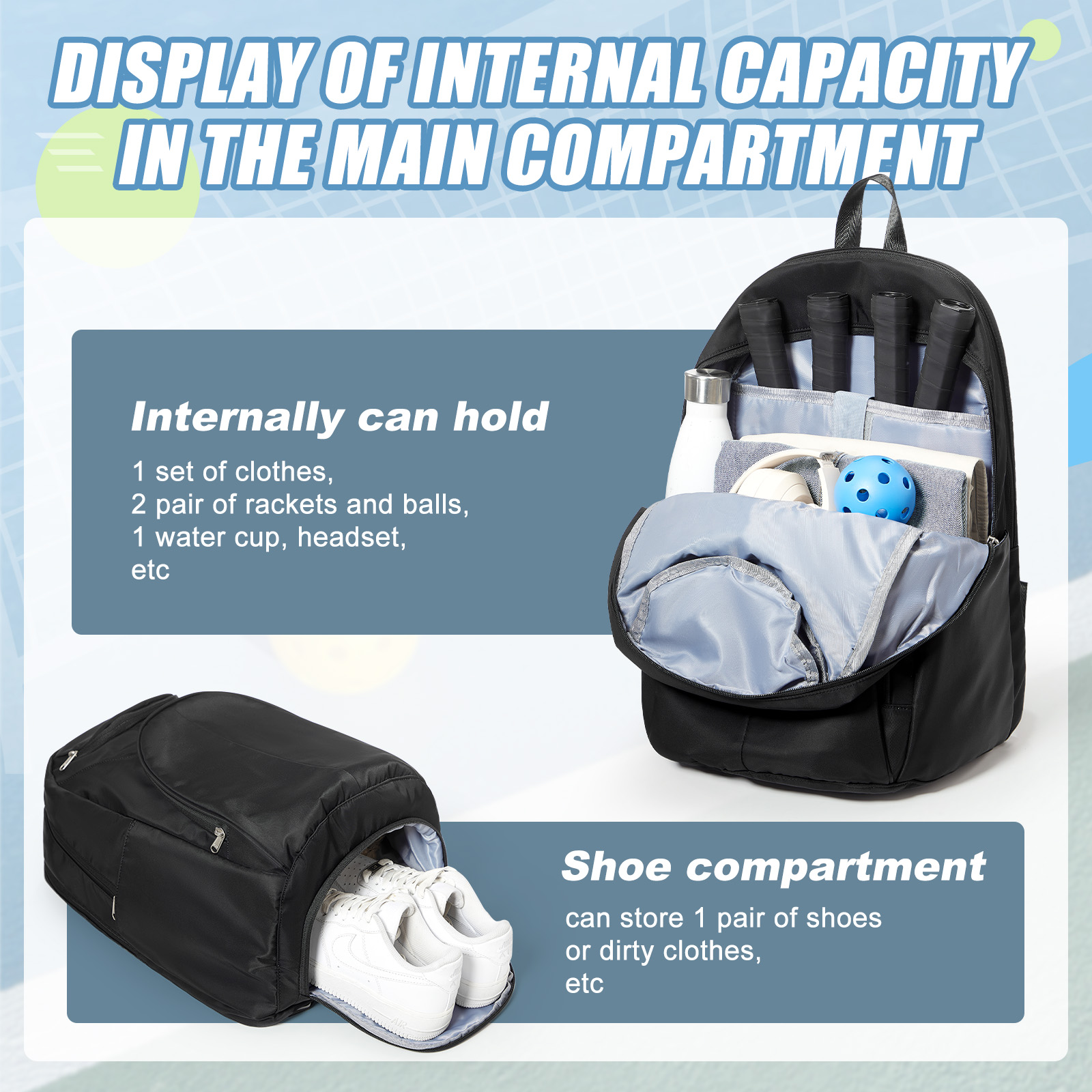 Tennis Bag Tennis Backpack 2 R - Men'S Shoes review and price
