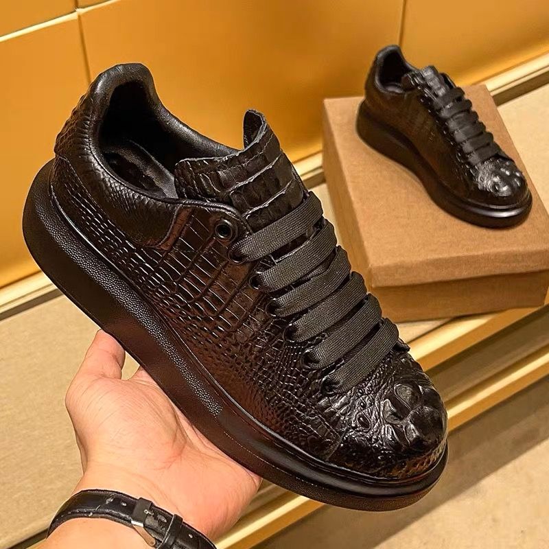 2025 summer crocodile print bl - Breathable Mesh Athletic Shoes review and price