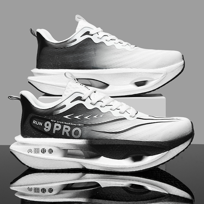 Men Running Shoes Carbon Board - Breathable Mesh Athletic Shoes review and price