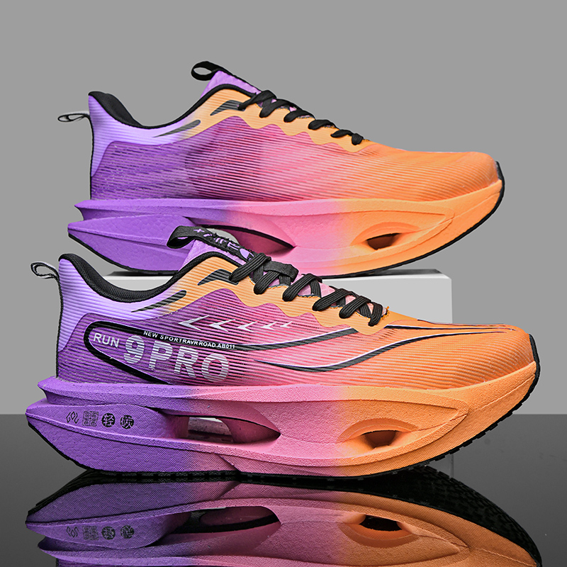 Men Running Shoes Carbon Board - Breathable Mesh Athletic Shoes review and price