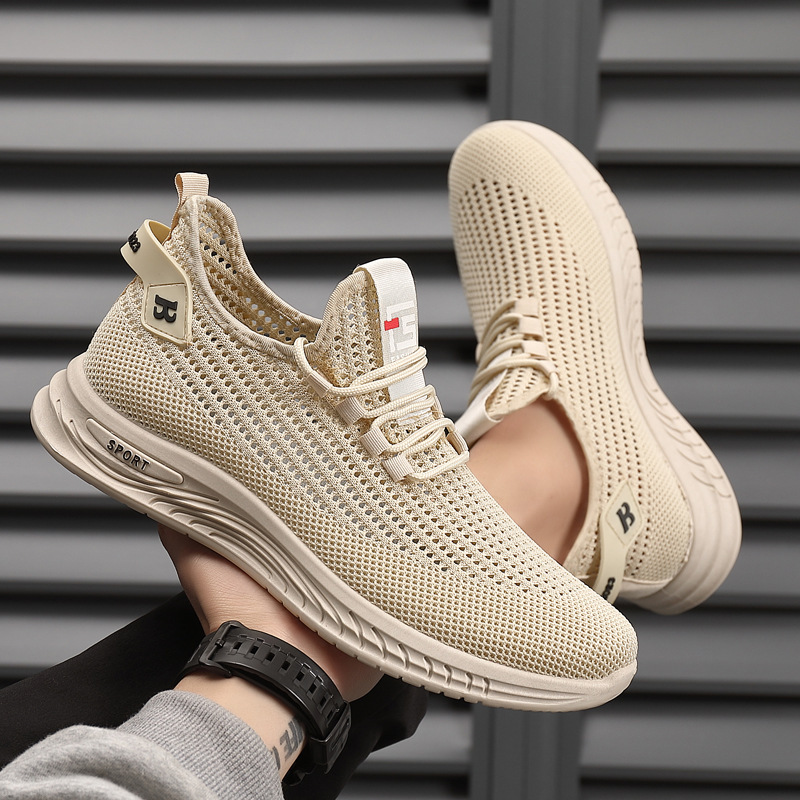 Lightweight Mesh Knit Trainers - Shock Absorbing Gym Trainers review and price