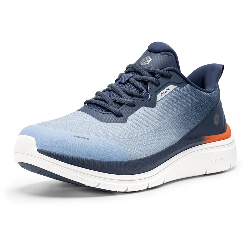 Fitville Wide Fit Walking Shoe - Breathable Mesh Athletic Shoes review and price