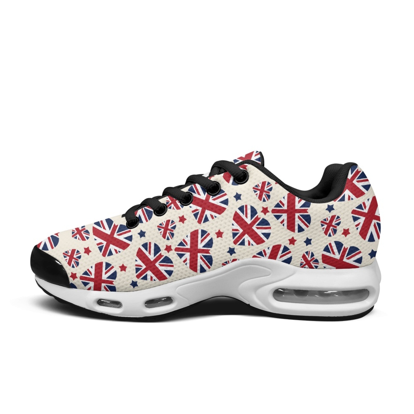 PENSTROLL Union Jack Lace-Up M - Air Cushion Jogger Shoes Men review and price